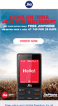 Mobile Screenshot of jiophone.com